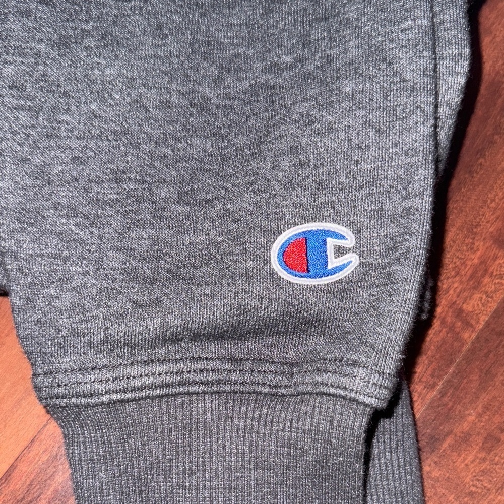 Champion Men's Dark Gray Hoodie - Picture 4 of 4